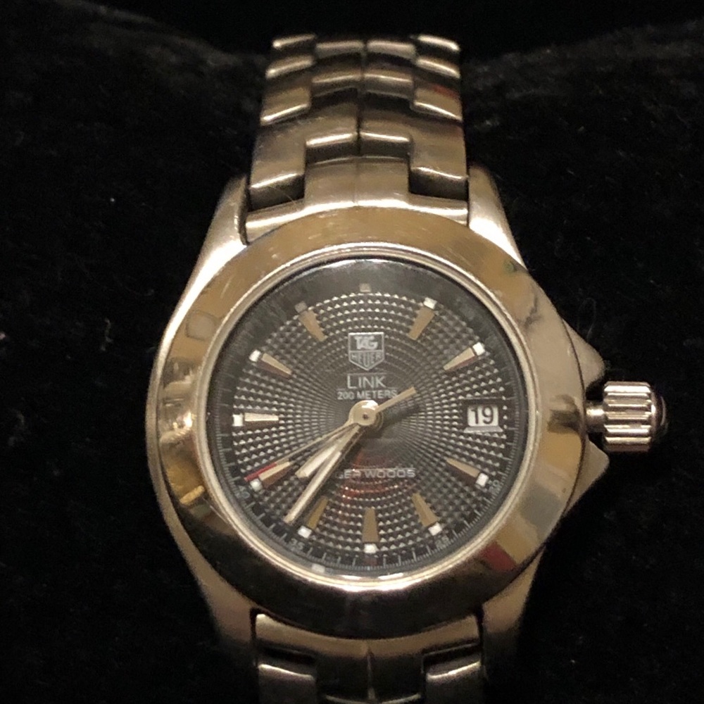 TAG Heuer WJF2113 Tiger Woods Limited Link  Watch Only - 4191 excellent
